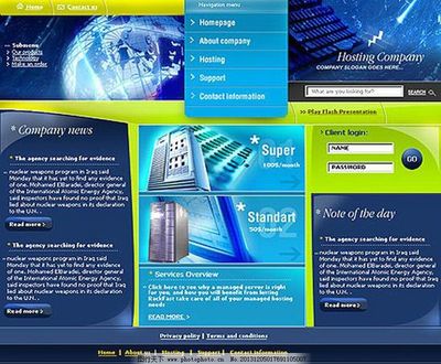 歐美風(fēng)格電腦主機(jī)網(wǎng)頁模板設(shè)計指南